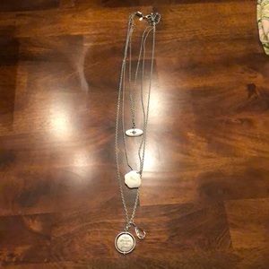 Chico’s 3 strand interchangeable necklace